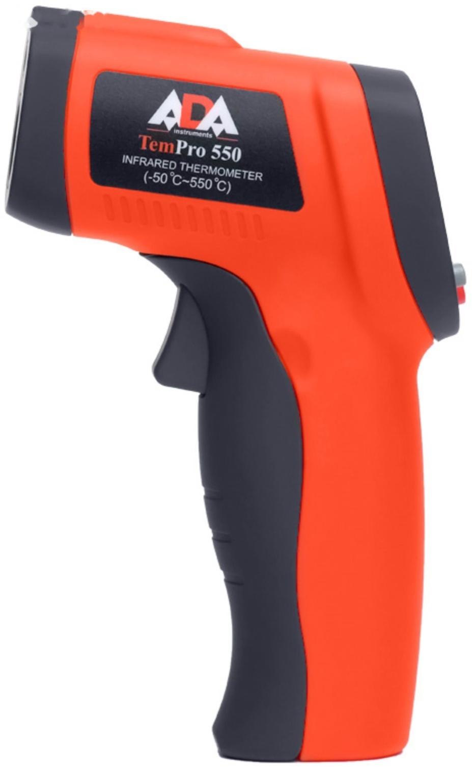Пирометр инфракрасный ADA TemPro 550, от -50° до +550°, точность ±1.5, 9V
