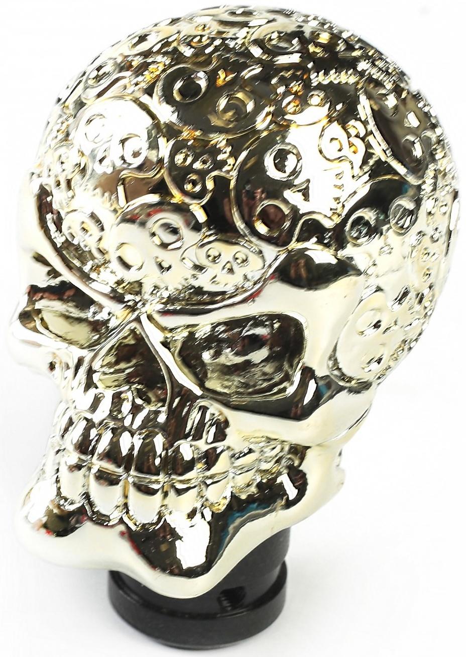 Ручка рычага переключения передач, череп, посадочный 15, 13, 10, 8 мм