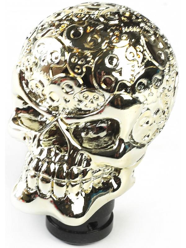 Ручка рычага переключения передач, череп, посадочный 15, 13, 10, 8 мм