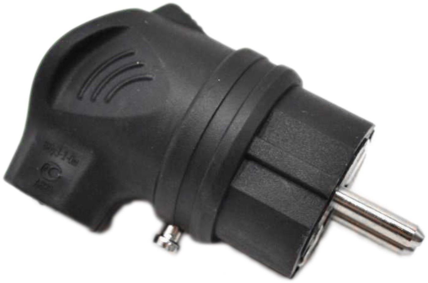 Вилка IEK ОМЕГА PKR01-U-016-2-K02, с боковым вводом, с заземл., IP44, ВБу3-1-0м, каучук