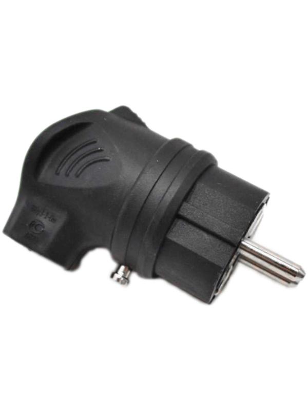 Вилка IEK ОМЕГА PKR01-U-016-2-K02, с боковым вводом, с заземл., IP44, ВБу3-1-0м, каучук