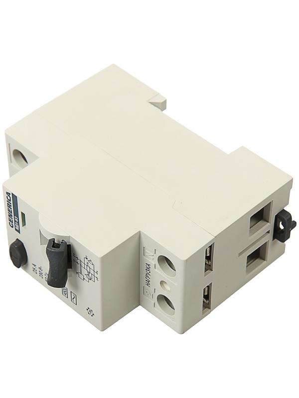 УЗО IEK GENERICA, ВД1-63, 2п, 25 А, 30 мА, MDV15-2-025-030