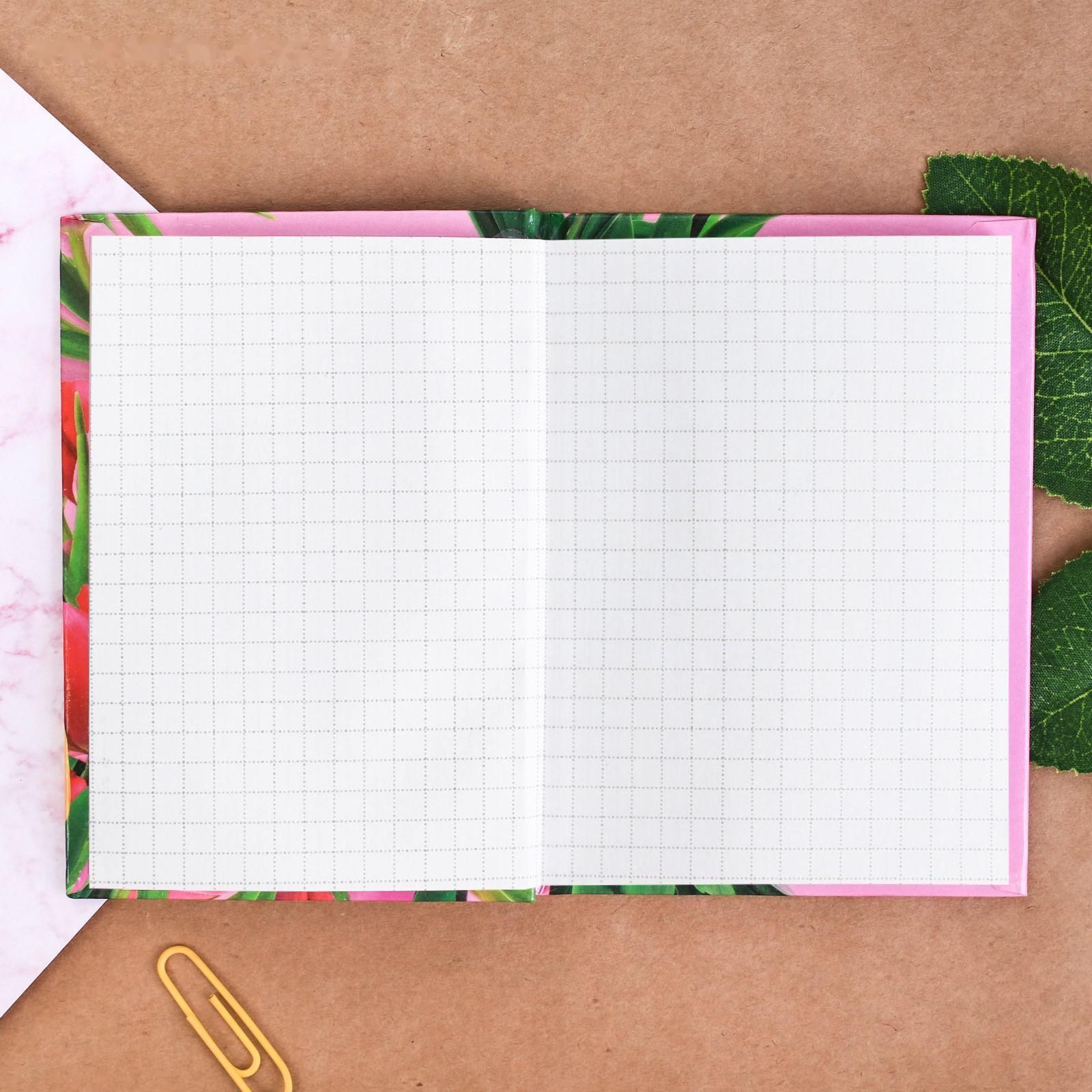 Блокнот «С 8 марта», А7, твёрдая обложка, 6