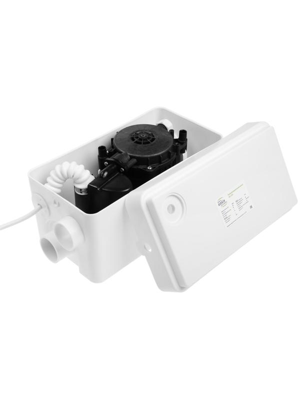 Насос канализационный Oasis SD-250, для раковины, 250 Вт, 80 л/мин, напор 4 м, емкость 3 л