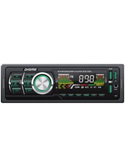 Автомагнитола Digma DCR-350G, 1DIN, 4 х 45 Вт, Bluetooth, USBx2, AUX, SD