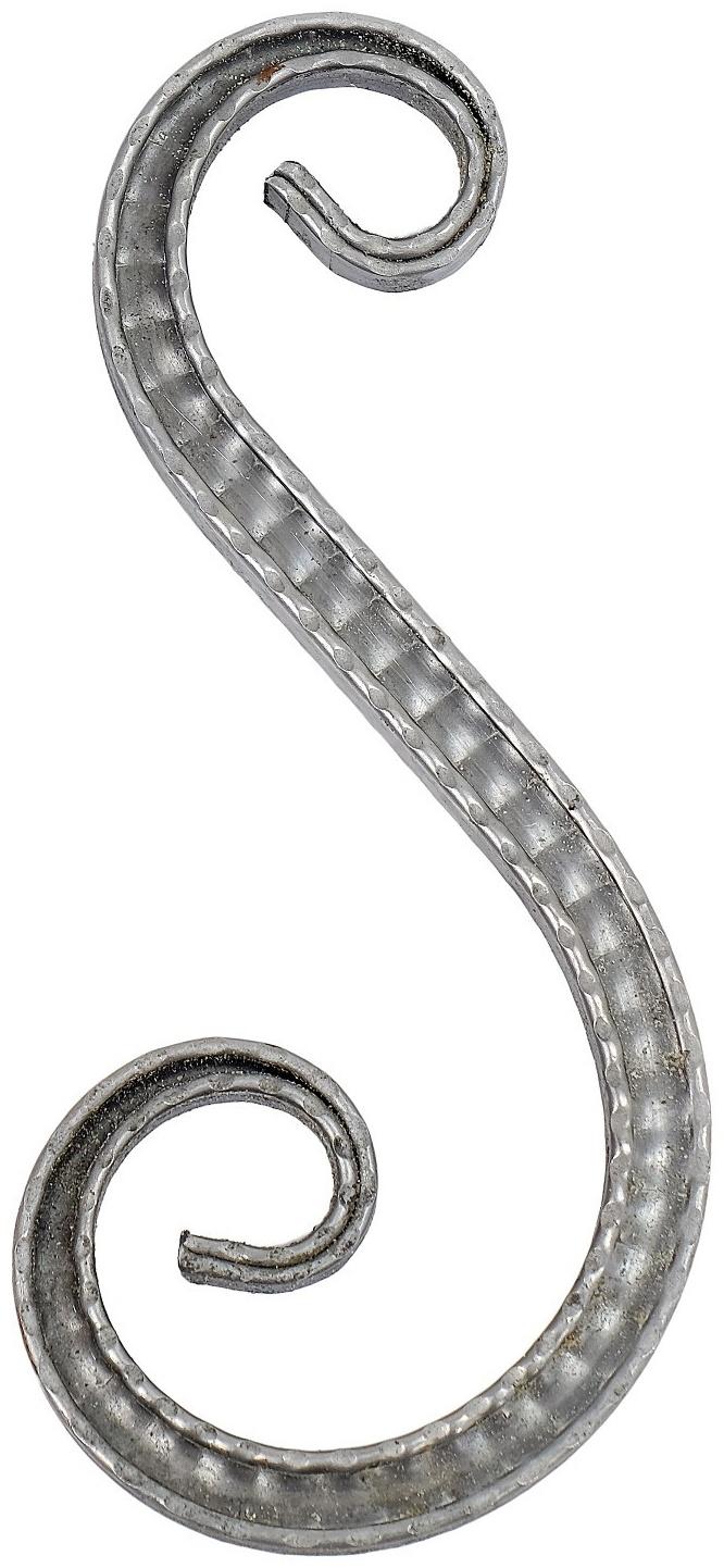 Волюта Т15-225-95-60 с декоративным прокатом Грань Ар-Деко