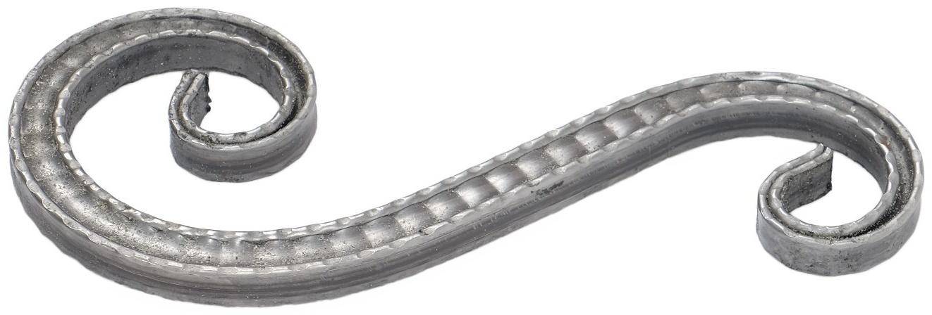 Волюта Т15-225-95-60 с декоративным прокатом Грань Ар-Деко