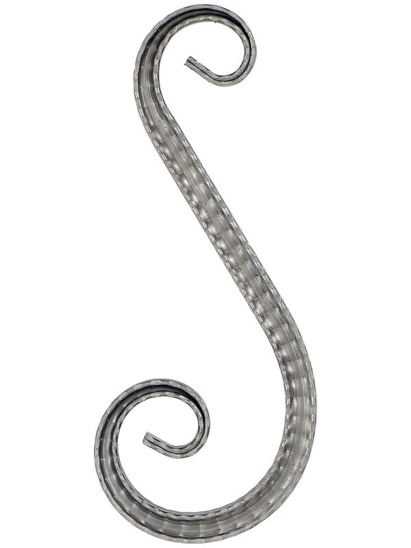 Волюта Т-15 -260-105 с декоративным прокатом Грань Ар-Деко