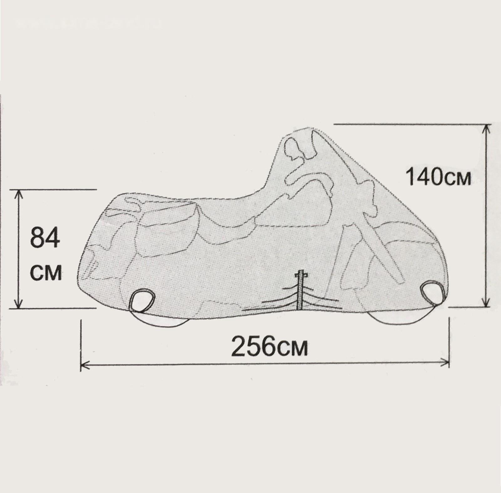 Чехол на мотоцикл Стилс М-029, размер XL