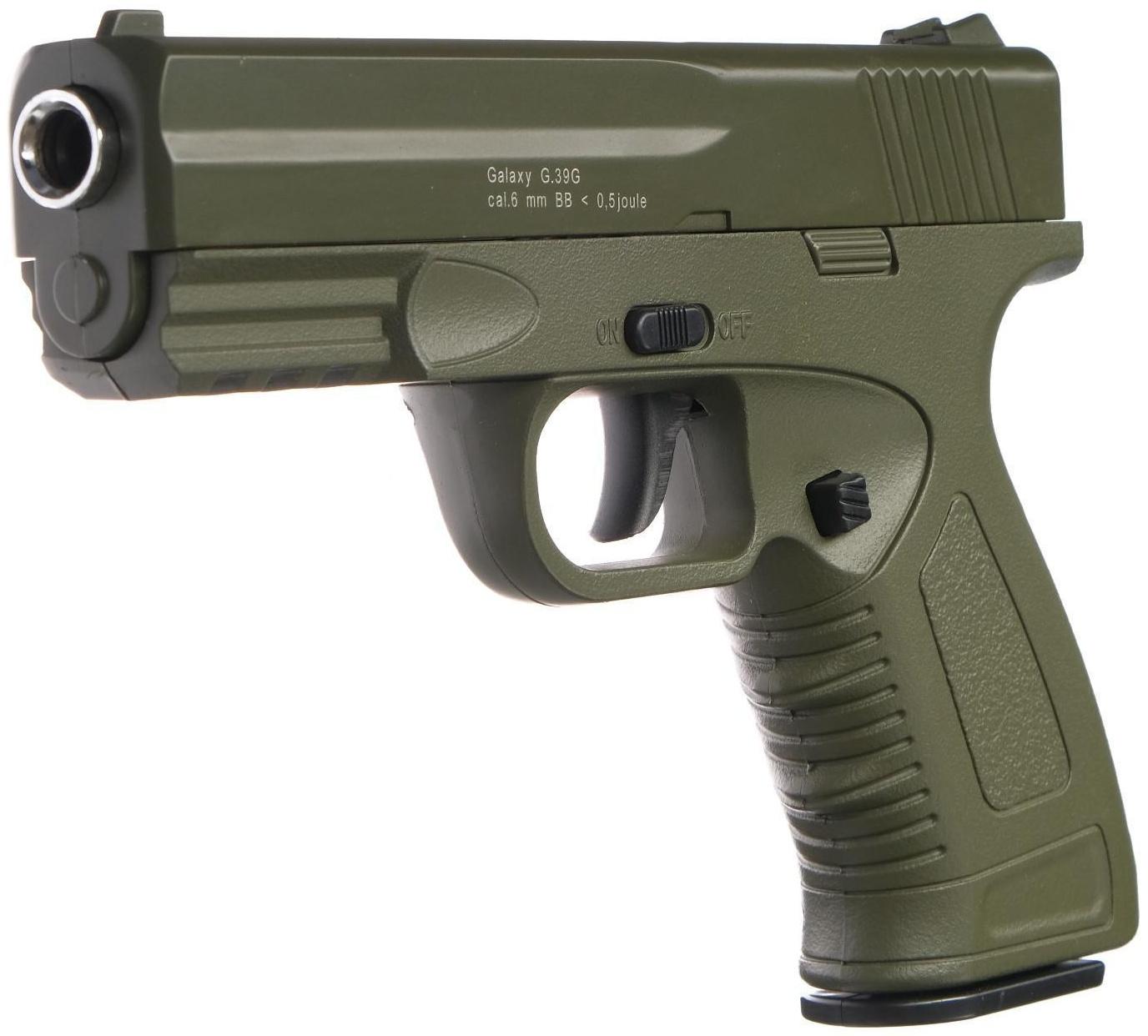 Пистолет страйкбольный 