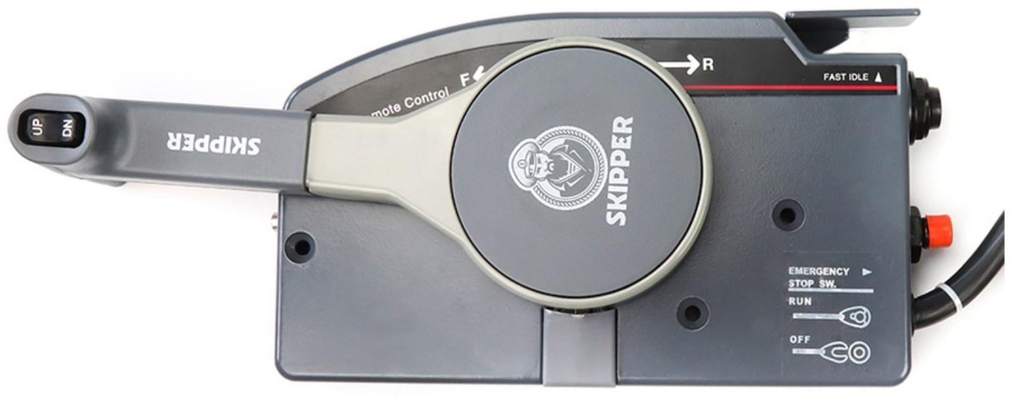 Пульт ДУ Yamaha 703, с кнопкой гидроподъема, тянет газ, OEM 703-48272-12-00