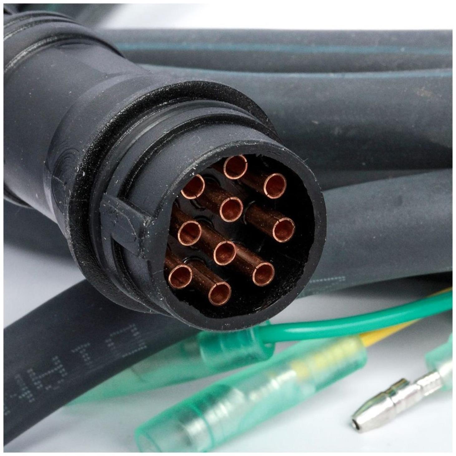 Пульт ДУ Yamaha 703, с кнопкой гидроподъема, тянет газ, OEM 703-48272-12-00