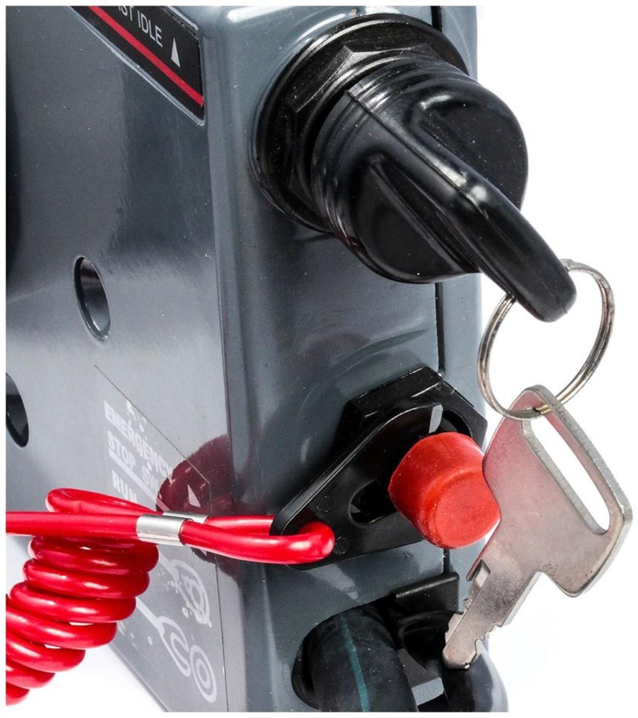 Пульт ДУ Yamaha 703, с кнопкой гидроподъема, тянет газ, OEM 703-48272-12-00