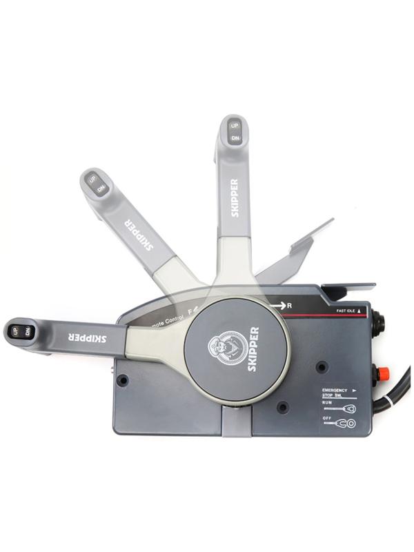 Пульт ДУ Yamaha 703, с кнопкой гидроподъема, тянет газ, OEM 703-48272-12-00