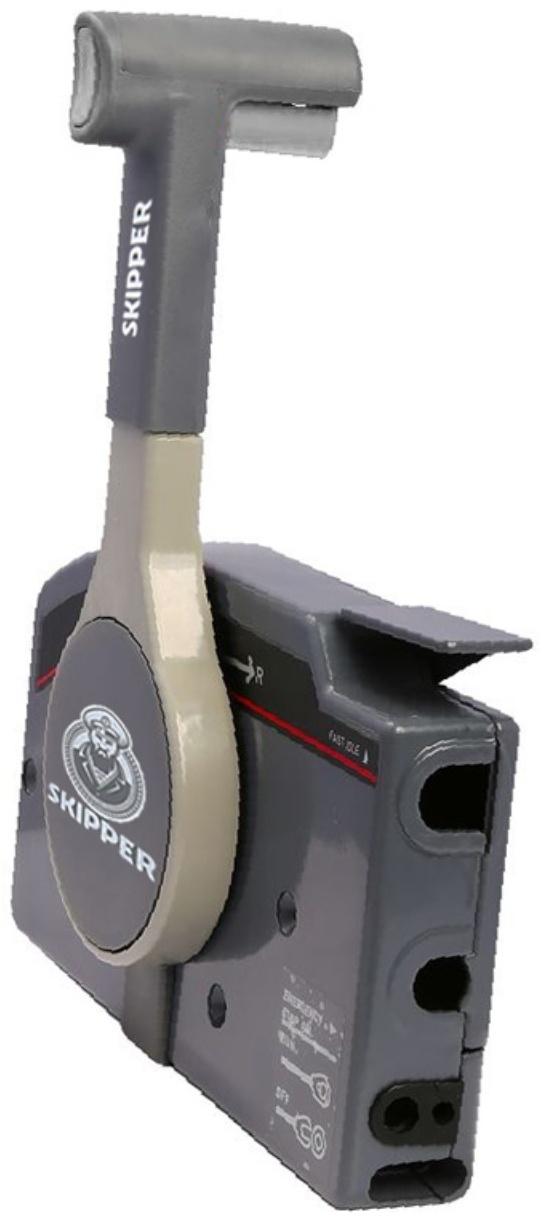 Пульт ДУ YAMAHA 703, без проводки, без кнопки трима, без замка зажигания, тянет газ