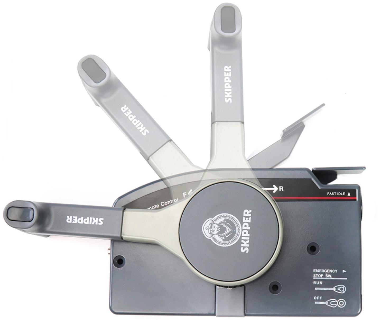 Пульт ДУ YAMAHA 703, без проводки, без кнопки трима, без замка зажигания, тянет газ