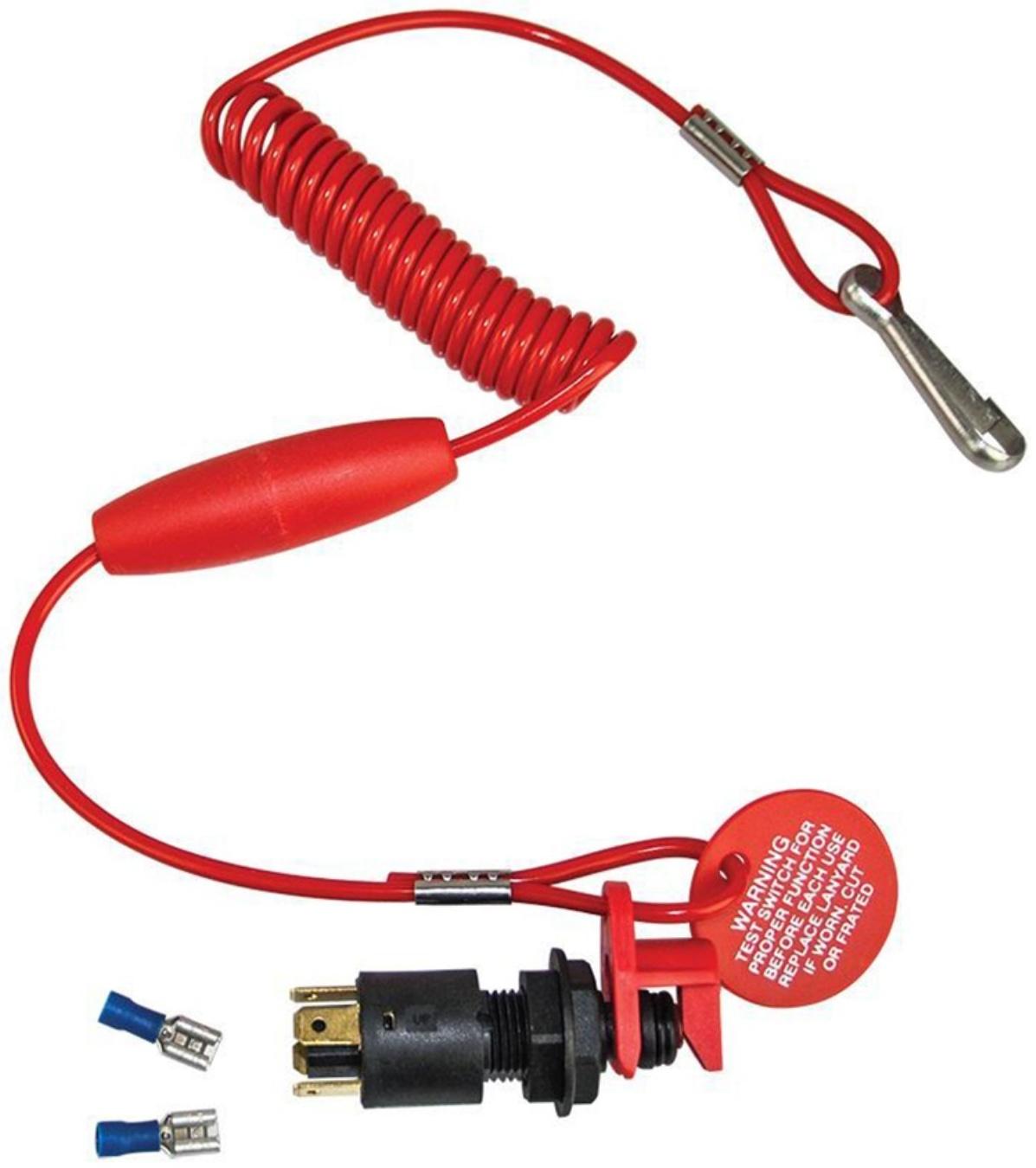 Кнопка аварийной остановки двигателя Skipper KSW1801, -15АА, 12V