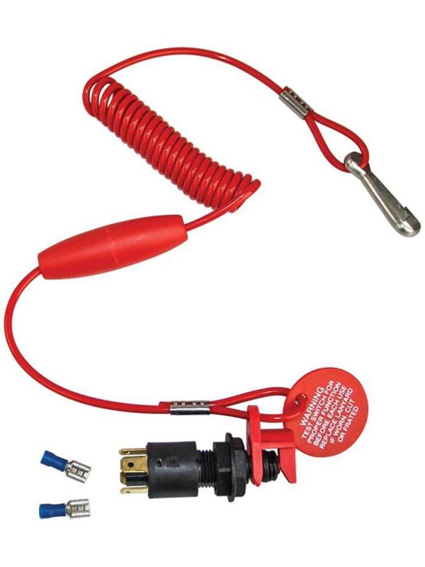 Кнопка аварийной остановки двигателя Skipper KSW1801, -15АА, 12V