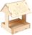 Kopмушка для птиц «Домик с птичкой», 24 × 20 × 17 см
