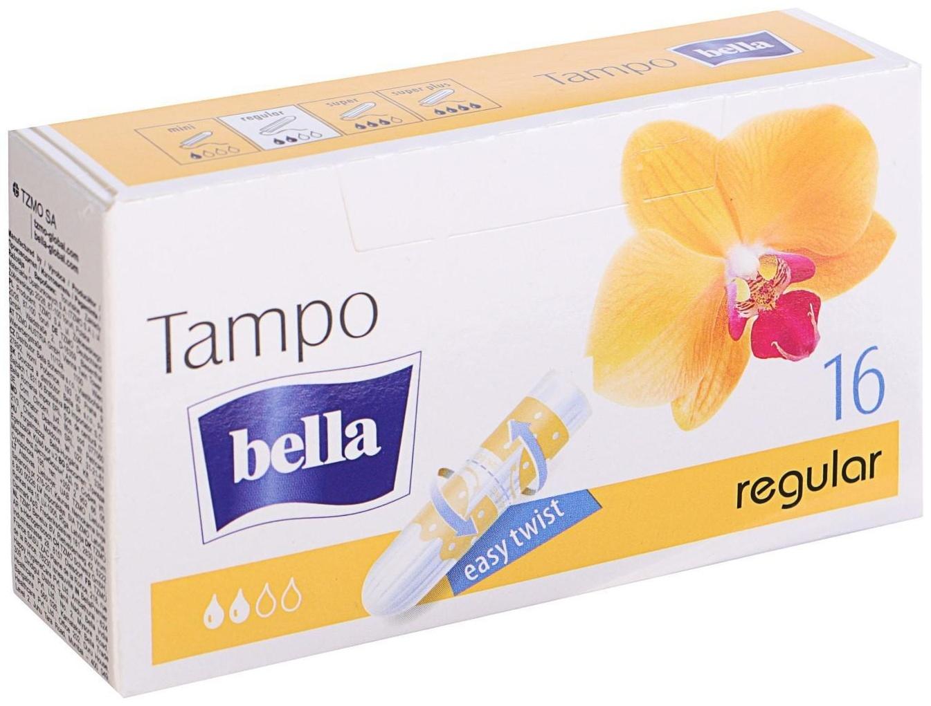 Тампоны Bella Premium Comfort Regular Easy Twist, 16 шт.