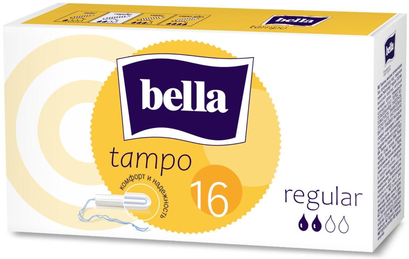 Тампоны Bella Premium Comfort Regular Easy Twist, 16 шт.