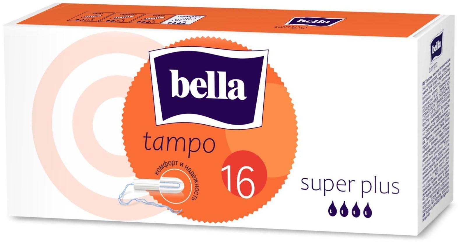 Тампоны Bella Premium Comfort Super Plus Easy Twist, 16 шт.