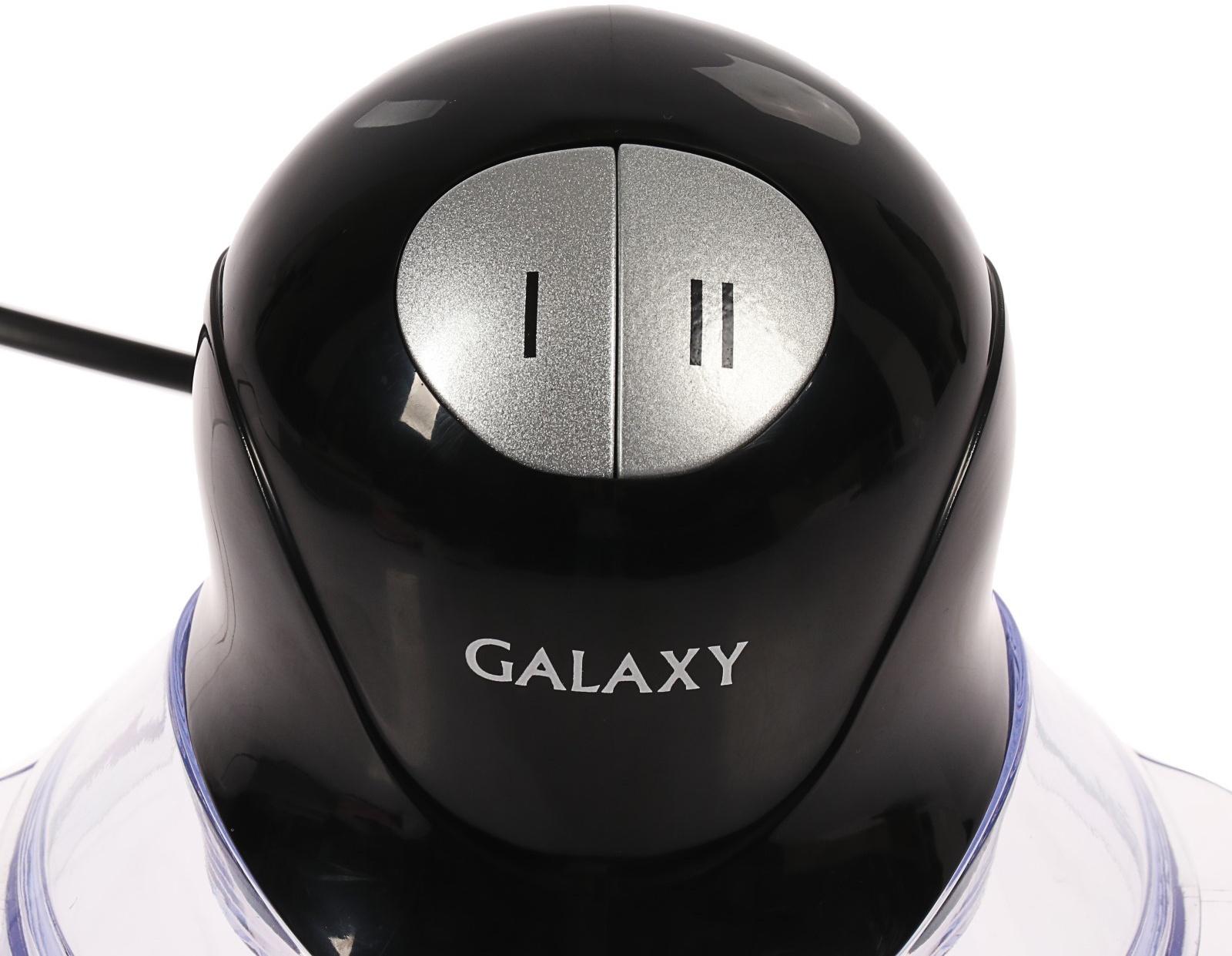 Измельчитель Galaxy GL 2351, пластик, 400 Вт, 1 л, чёрный