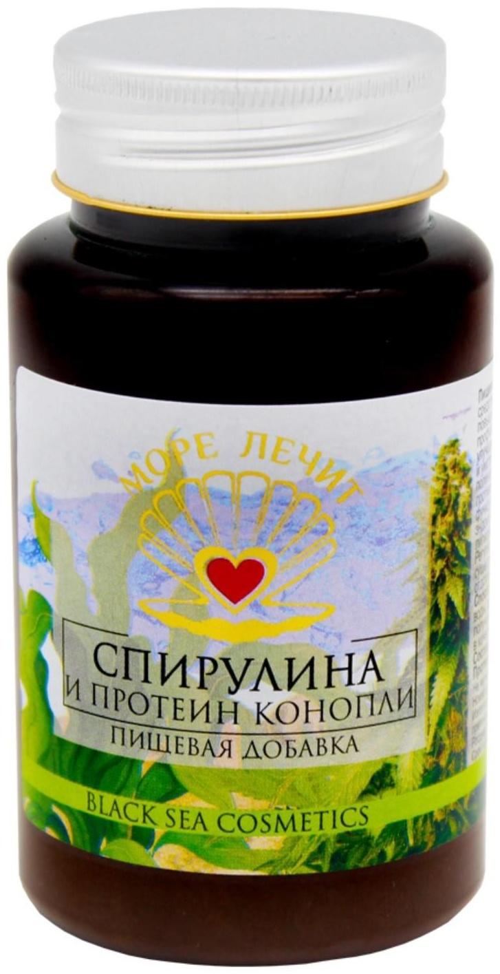 Пищевая добавка «Бизорюк», спирулина + протеин конопли, с новогодним стикером, 130 мл
