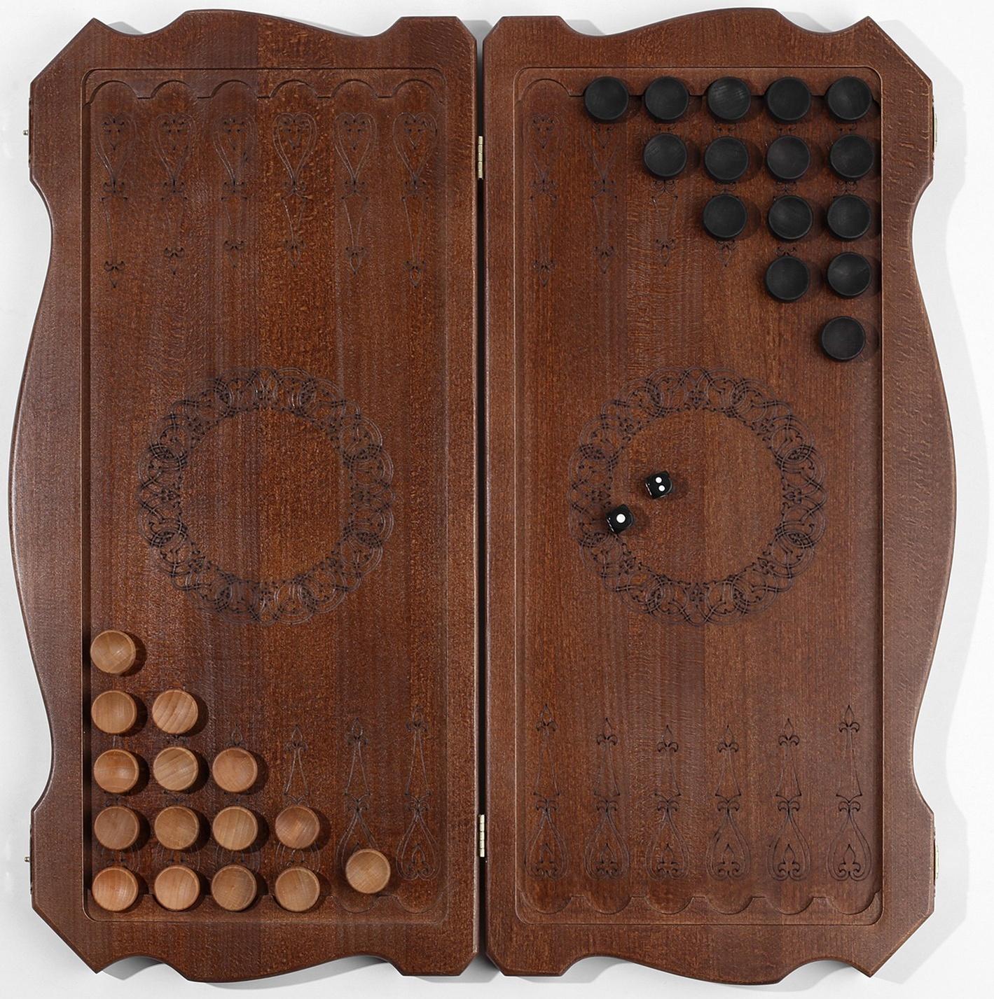 Нарды резные 