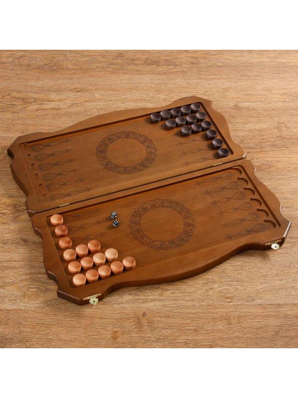 Нарды резные 