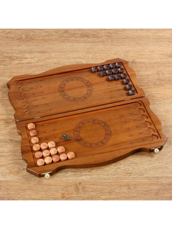 Нарды резные 