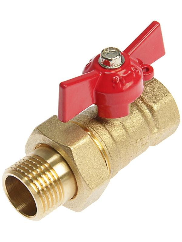 Кран шаровой ZEIN, с американкой, 1/2