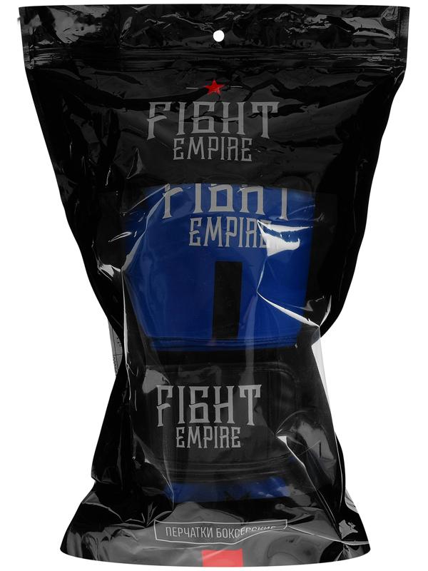 Перчатки боксёрские детские FIGHT EMPIRE, 8 унций, цвет синий