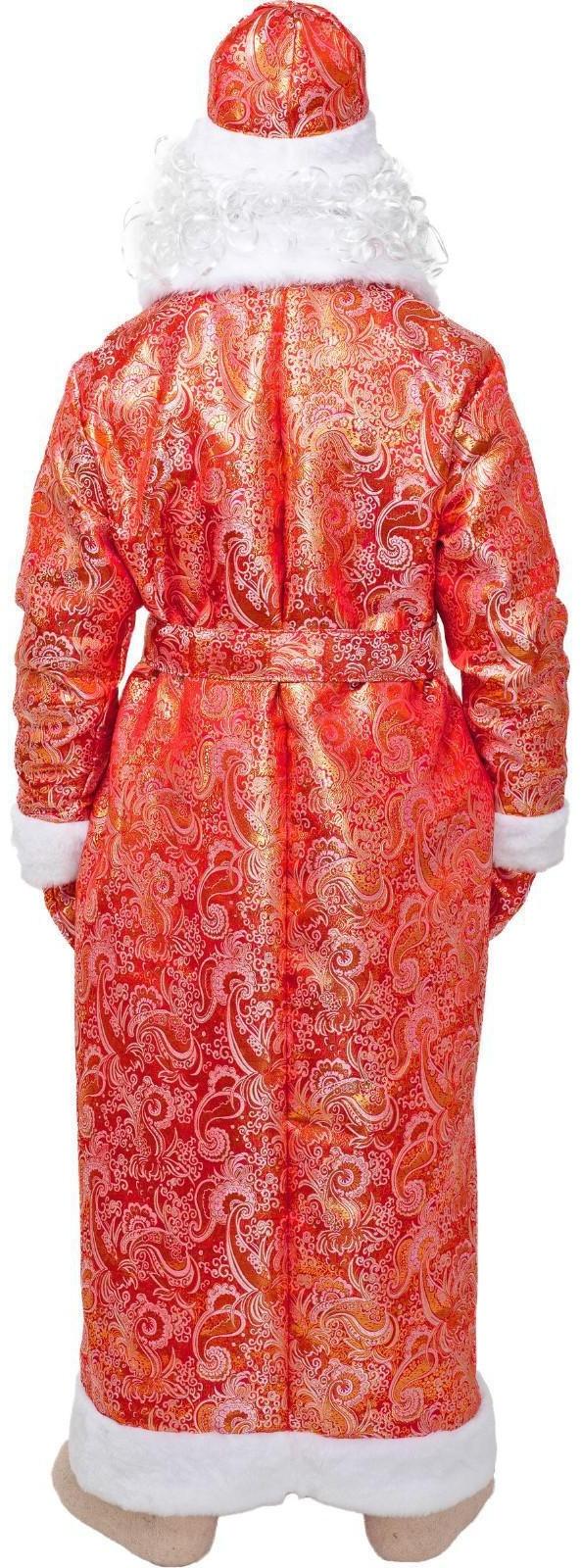Карнавальный костюм «Дед Мороз», парча, р. 56-58