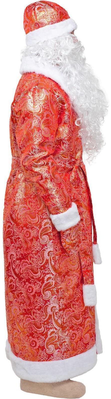 Карнавальный костюм «Дед Мороз», парча, р. 56-58