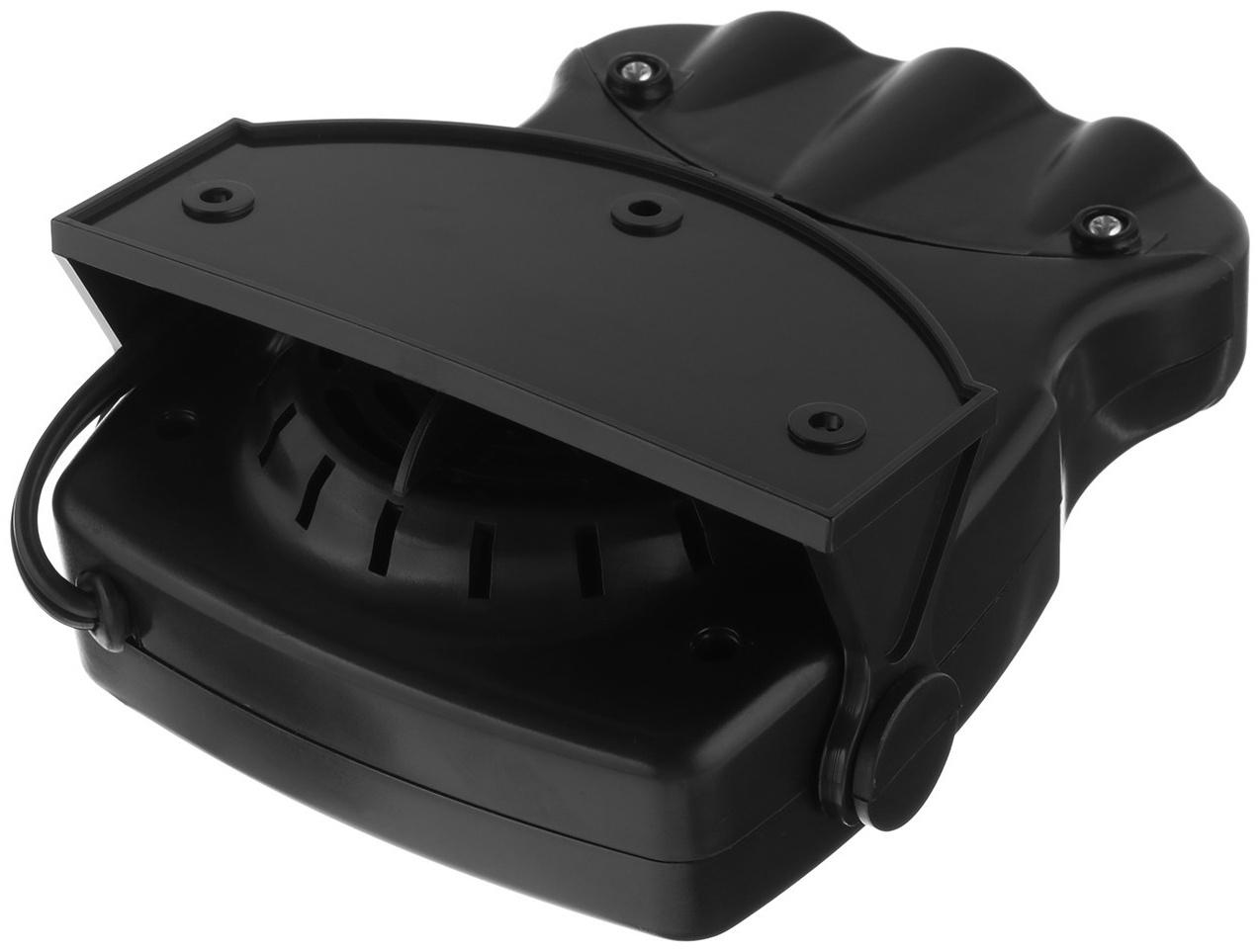 Тепловентилятор 12V Skyway в прикуриватель с керамическим нагревательным элементом, черный, S02501004