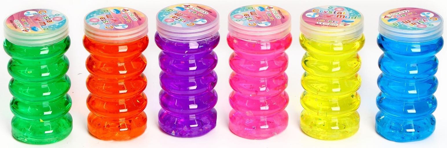 Лизун «Блеск», твёрдый, цвета МИКС