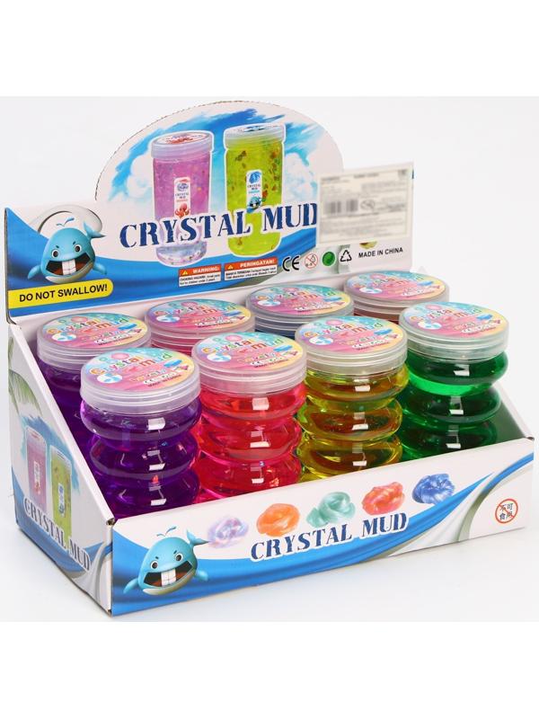 Лизун «Блеск», твёрдый, цвета МИКС