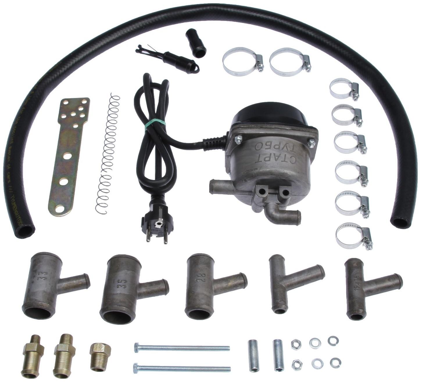 Подогреватель двигателя универсальный №2 Старт Турбо, с центробежным насосом, 1.5 Кв