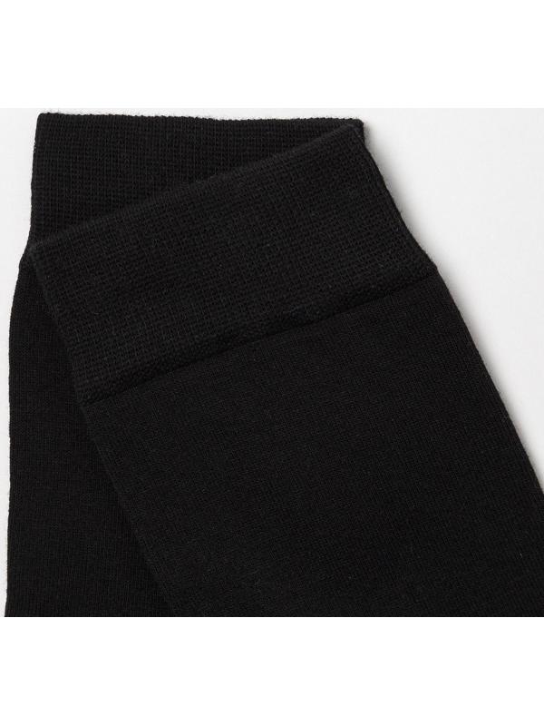 Носки мужские с махровым следом цвет чёрный, размер 29-31