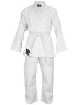 Кимоно для дзюдо 425 гр/м BoyBo, рост 130 см, цвет белый