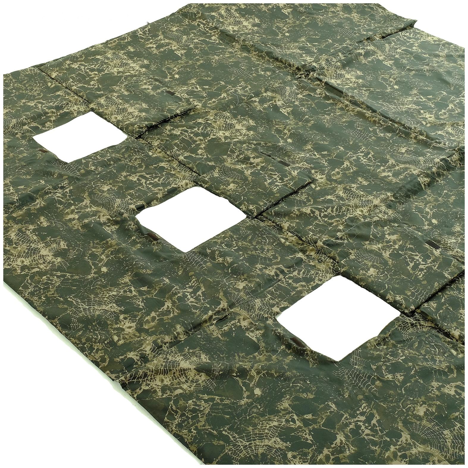 Пол для зимней палатки, 220 х 220 см, МИКС