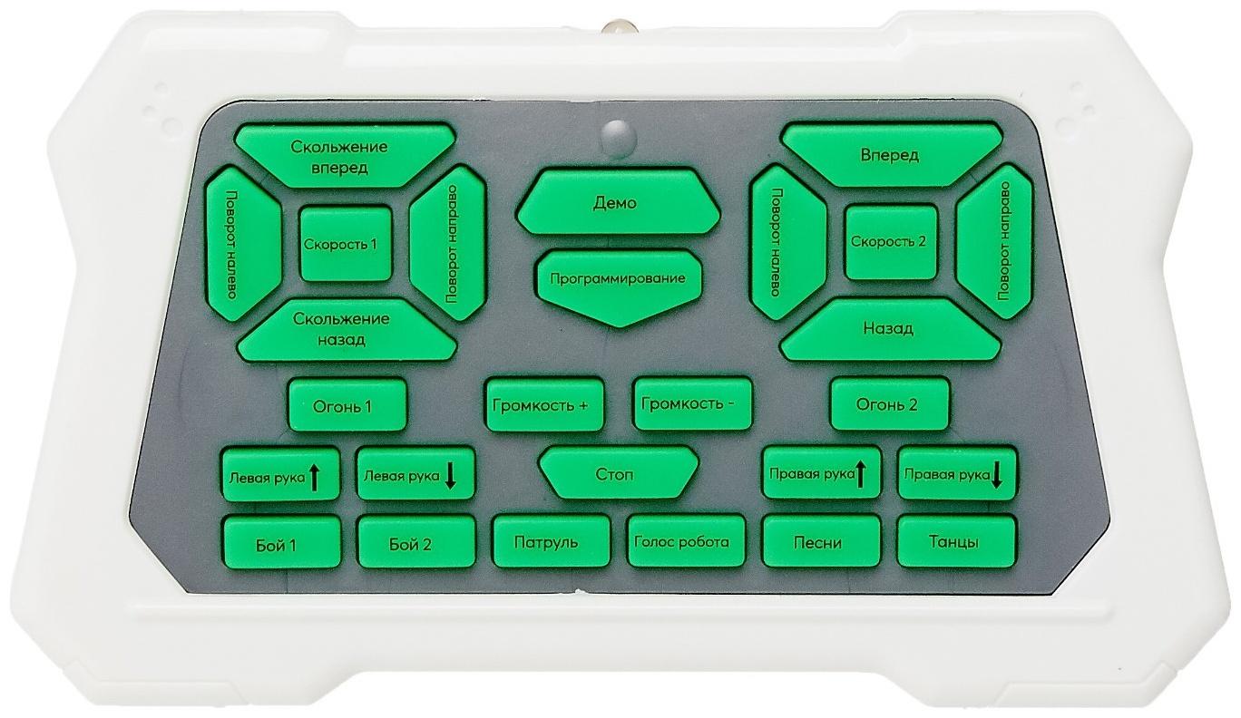 Робот радиоуправляемый «Патрульный», световые эффекты, русское озвучивание, цвет чёрный