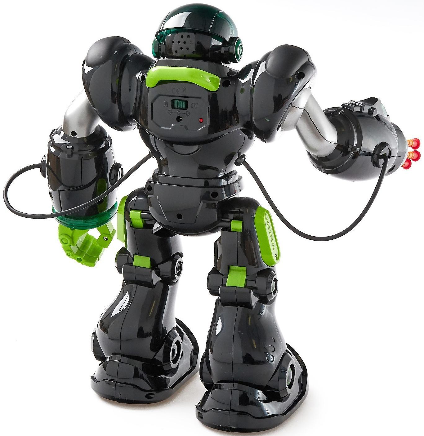 Робот радиоуправляемый «Патрульный», световые эффекты, русское озвучивание, цвет чёрный