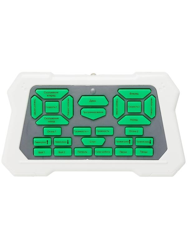 Робот радиоуправляемый «Патрульный», световые эффекты, русское озвучивание, цвет чёрный