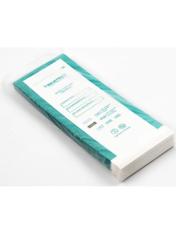 Пакеты комбинированные для паровой, воздуш.,этиленоксид,радиац., стерилизации самокл. 100*250  46394