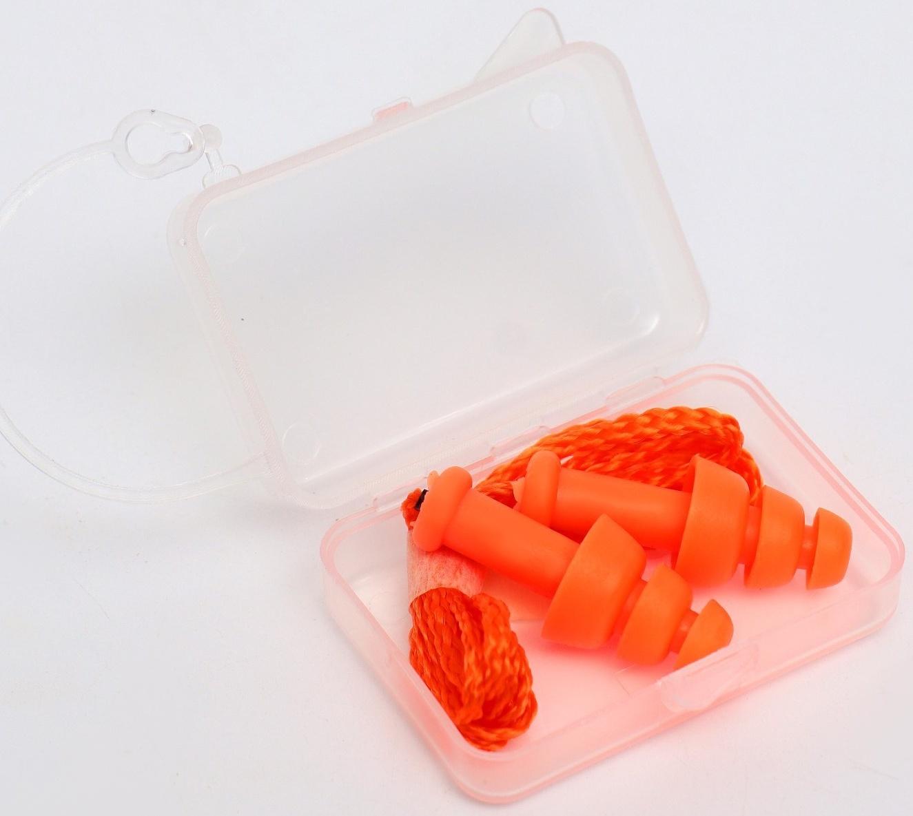 Силиконовые беруши на шнурке 