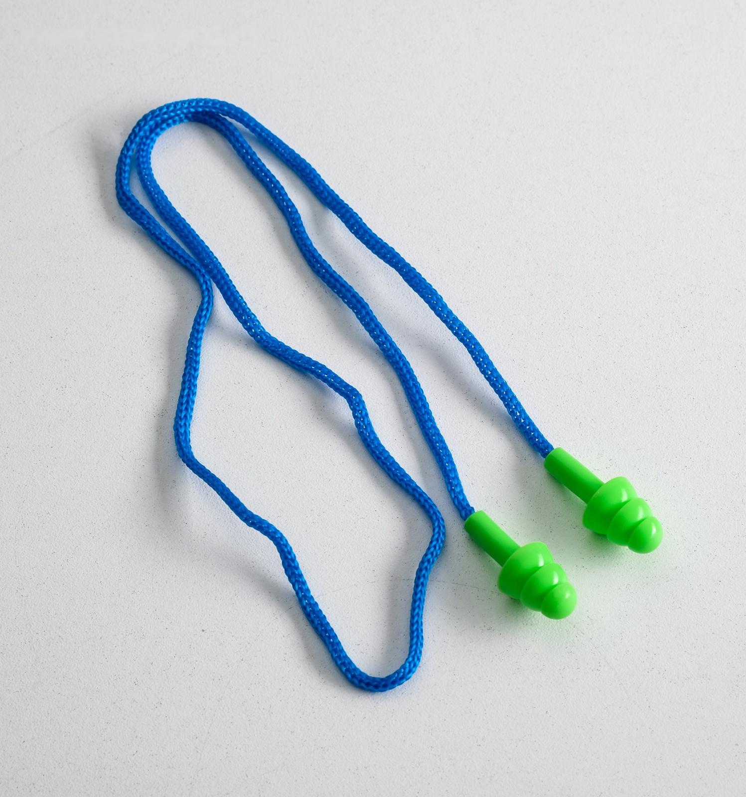 Силиконовые беруши на шнурке 