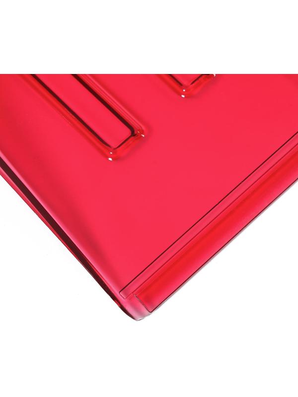 Ковш лопаты из поликарбоната, 430 × 420 мм, без планки, тулейка 32 мм, МИКС