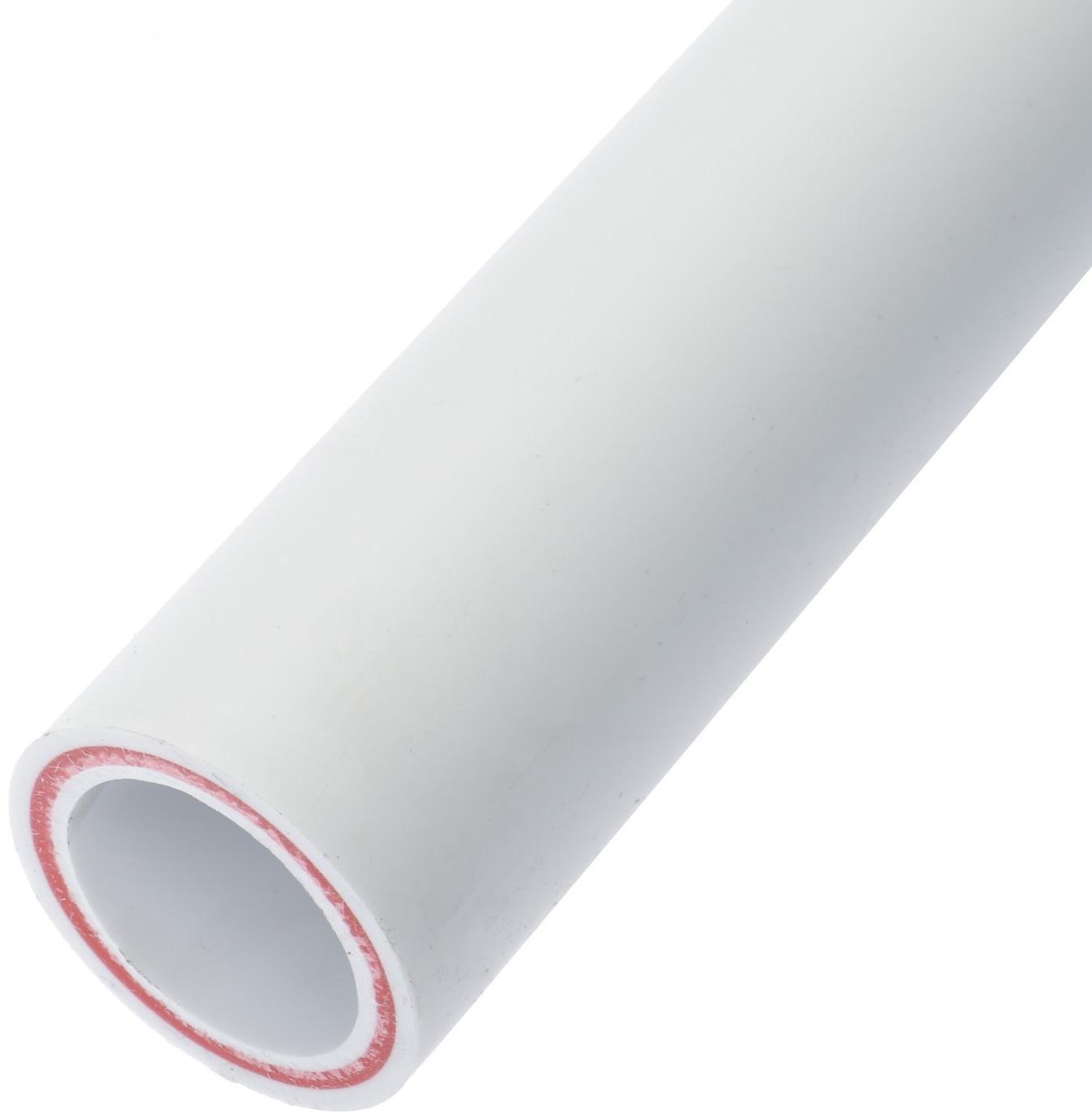 Труба полипропиленовая VALFEX, армированная стекловолокном, d=50x6.9 мм, SDR 7.4, PN20, 4 м